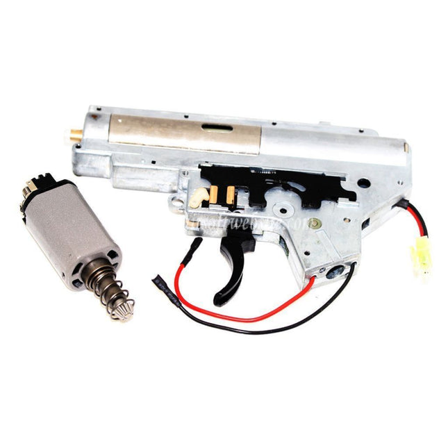 CYMA 6mmメタルブッシング コンプリート バージョン2 V2 ギアボックス(モーター付き)MP5シリーズ電動ガンライフル用(リアワイヤード)