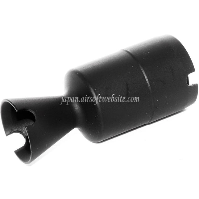 CYMA AKS74U メタルフラッシュハイダー -14mm 逆ネジ式バレルライフル用 ブラック