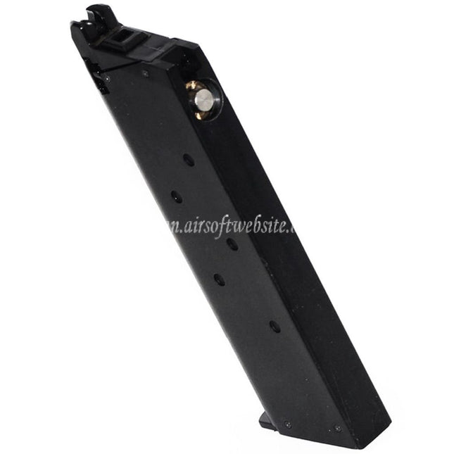 ARMY ARMAMENT 28発ガスマガジン Kimber Warrior R27 R28 DOUBLE BELL E&C 東京マルイ 1911シリーズ GBBピストル エアソフトガン ブラック
