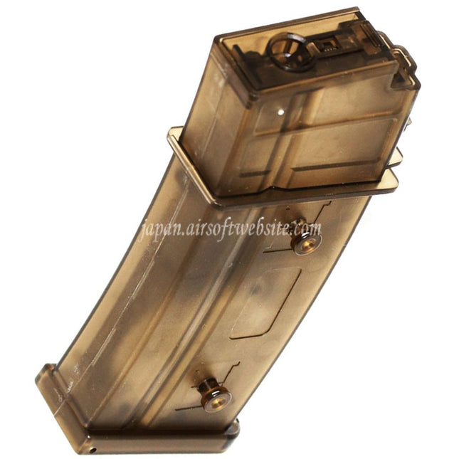 CYMA 420発 フラッシュマガジン G36シリーズAEGライフル対応 エアソフトガン 半透明ブラウン