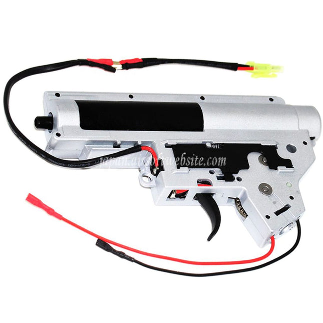 ARMY FORCE 8mmベアリングQDバージョン2 V2 コンプリートギアボックス M4 M16シリーズAEGライフル エアソフト フロントワイヤード