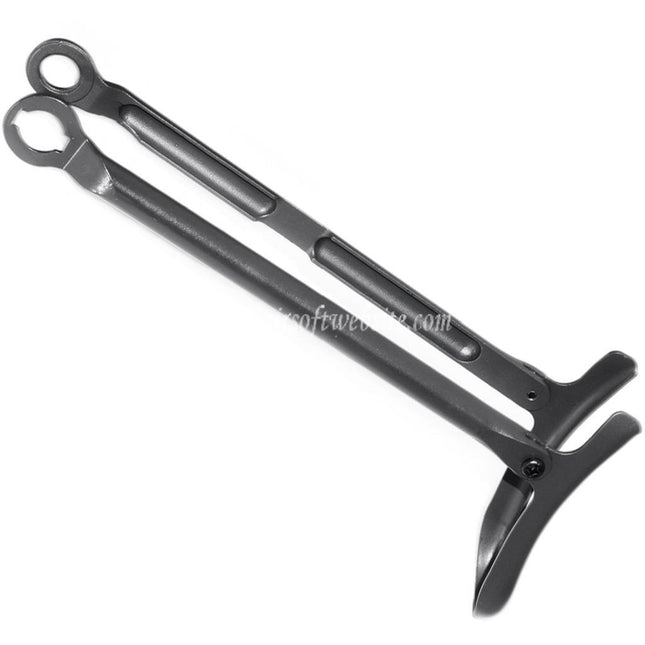 CYMA ブルガリアンスタイル メタル アンダーフォールディングストック CYMA CM028S AK47S VFC G&G CLASSIC ARMY ICS SRC Jing Gong JG Echo1 Matrix AK Beta AEG ライフル エアソフトガン ブラック