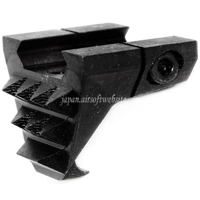 5KU メタルストライクハンドストップ リアフック付き 20mmピカティニーレール対応 ブラック