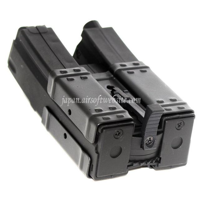 CYMA 250発ハイキャップデュアルマガジン CLASSIC ARMY / CYMA / G&P / GOLDEN EAGLE / JG / SRC / 東京マルイ MP5 シリーズ AEG ライフル エアソフトガン対応 ブラック