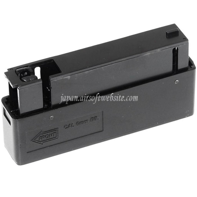 Airsoft Website 25発メタルマガジン(WELL MB01/MB04/MB05/L96/G21/G22ボルトアクションスナイパーライフル対応) ブラック
