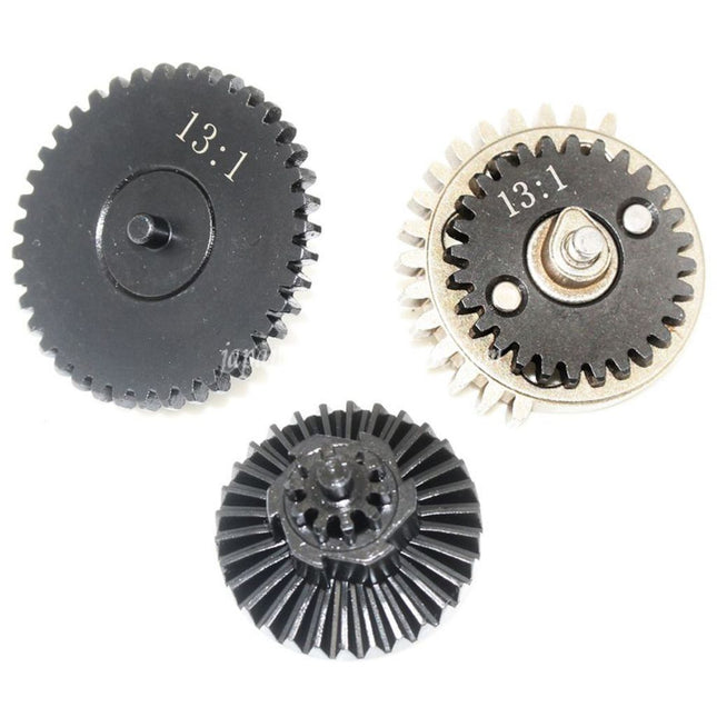 ARMY FORCE スチール製 低騒音 高トルク 13:1 ギアセット(バージョン2 V2ギアボックス M4 M16シリーズ AEGライフルに対応)エアソフトガン