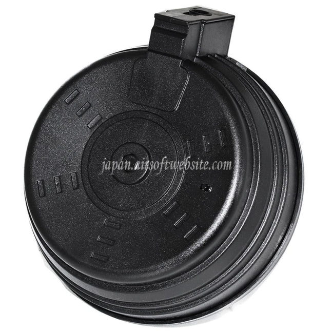 BATTLEAXE 3500発電動ドラムマガジン AKシリーズAEGライフル対応 ブラック