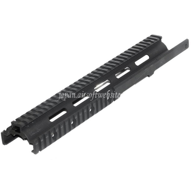 CYMA CNCアルミニウム 370mm RASハンドガードレールシステム レールカバー付き 東京マルイ G&P JG対応M14シリーズ AEGライフル エアソフトガン ブラック