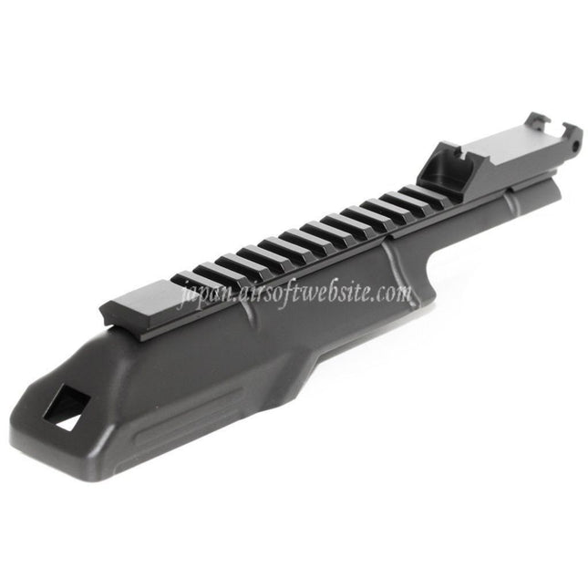 CYMA アッパーレシーバーカバー 20mmタクティカルレールリアサイト付き D-Boys JG Jing Gong GOLDEN EAGLE CYMA 東京マルイ AKS74Uシリーズ AEGライフル エアソフトガン対応 ブラック