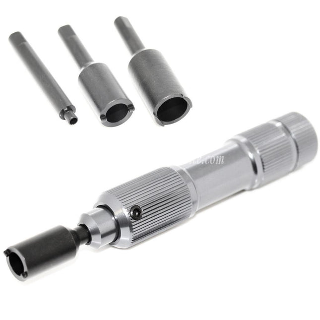 Airsoft Website 3 in 1 マグネティックスチールバルブキーセット(東京マルイ、Western Arms、KSC、Maruzen、GBBピストルマガジン対応)