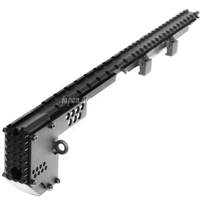 Airsoft Website 408mm ソードフィッシュコンバージョンストライクキット トップレール MP5シリーズ電動ガン用 ブラック