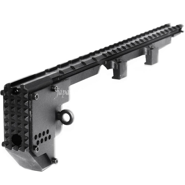 Airsoft Website 328mm ソードフィッシュコンバージョンストライクキット トップレールPDW MP5Kシリーズ AEGライフル ブラック