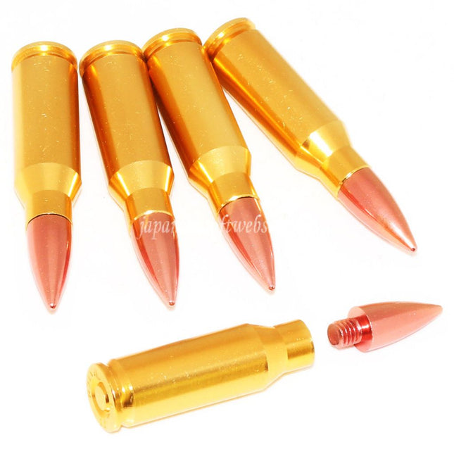 Airsoft Website AK 7.62 アルミダミー弾カートリッジ 5個セット