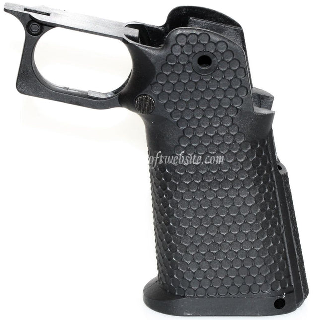 ARMORER WORKS AW HX #2 ヘキサゴンピストルグリップ EMG AW/WE 東京マルイ HI-CAPAシリーズ GBBピストル対応 ブラック