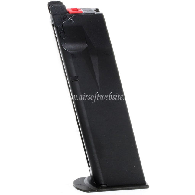 CYBERGUN SWISS ARMS 22発ガスマガジン WE F226 SWISS ARMS P226シリーズ GBBピストル対応 エアソフトガン ブラック