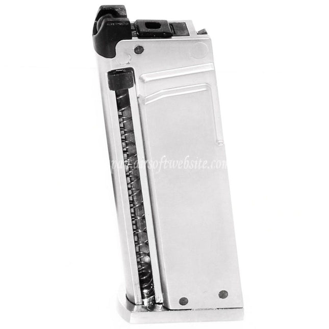 CYBERGUN 7発ガスマガジン WE CT25 COLT JUNIOR .25 Mighty Mouse GBBピストル用 エアソフトガン シルバー