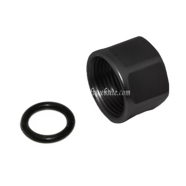 5KU 六角ネジプロテクター バレルカバー - 14mm 逆ネジ 東京マルイ G17 GBBピストル エアソフトガン対応