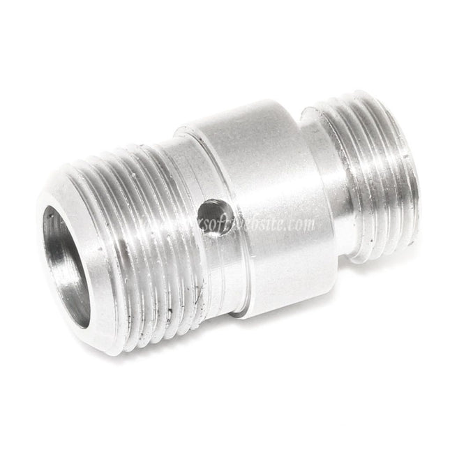 5KU バレルサイレンサーコンペンセイターアダプター 東京マルイ G17 エアソフトガン対応 -12mm 逆ネジ -14mm 逆ネジ