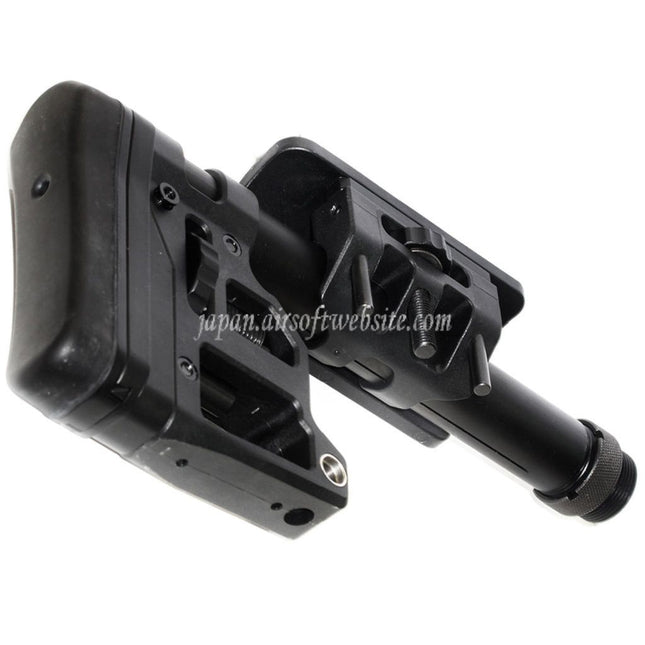 CYMA タクティカル SPR ストック CYMA CM708 シリーズ スナイパーライフル / 東京マルイ M4 AEG ライフル エアソフトガン ブラック