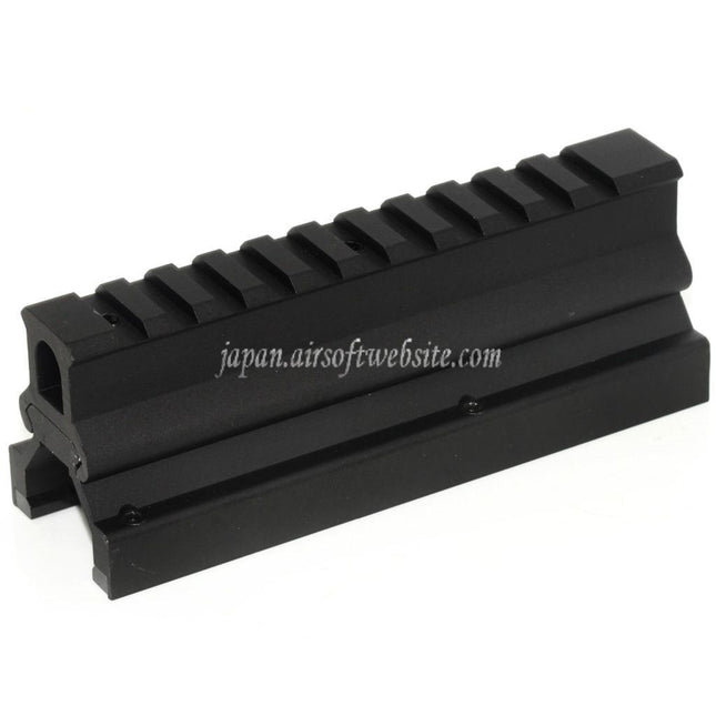 CYMA 130mm ハイロー 20mmレール スコープマウントセット CYMA 東京マルイ VFC MP5シリーズ GBB AEGライフル エアソフトガン ブラック