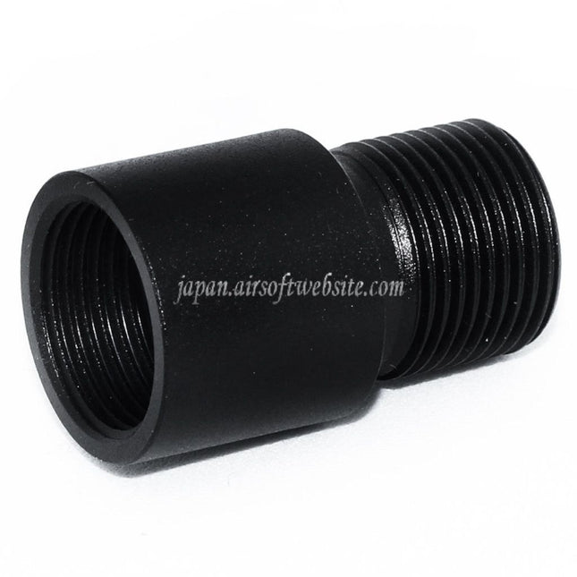 5KUバレルサイレンサーコンペンセイターアダプター 内ネジ+14mm時計回り-外ネジ-14mm反時計回り