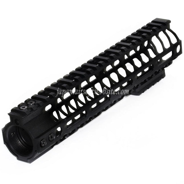 CYMA 256mm 10インチ M-LOK RAS ハンドガードレールシステム CYMA VFC GHK 東京マルイ M4 M16 シリーズ AEG ライフル エアガン対応 ブラック