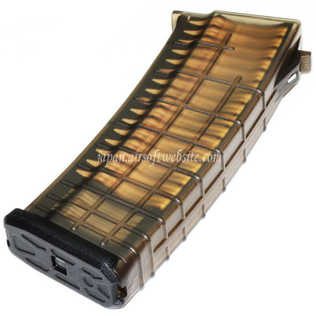 CYMA 170発ミップキャップ ブルガリアンワッフルマガジン AKシリーズAEGライフル用 エアソフトガン タン