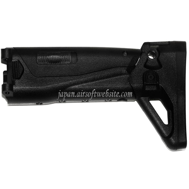 CYMA 5ポジション リトラクタブル サイドフォールディングストック CYMA Platinum Edition CM103 AK Alfa AEGライフル エアソフトガン対応 ブラック