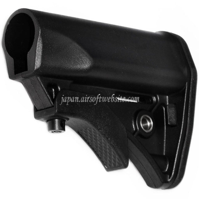 CYMA LWRCIスタイル コンパクトリトラクタブルストック M4/M16 CYMA CM041H MP5 AEGライフル エアソフトガン ブラック