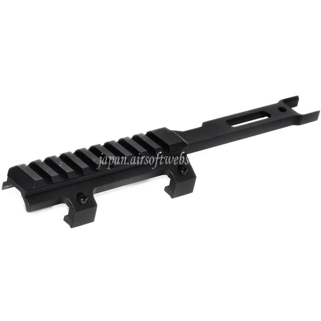 CYMA 215mm延長トップレールスコープマウント 東京マルイ MP5Kシリーズ電動ガン用 エアガン ブラック