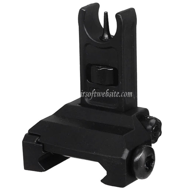 CYMA メタルスパイク フリップアップ フロントサイト 20mm 1913 ピカティニーレール M4 M16 AEG ライフル エアガン対応