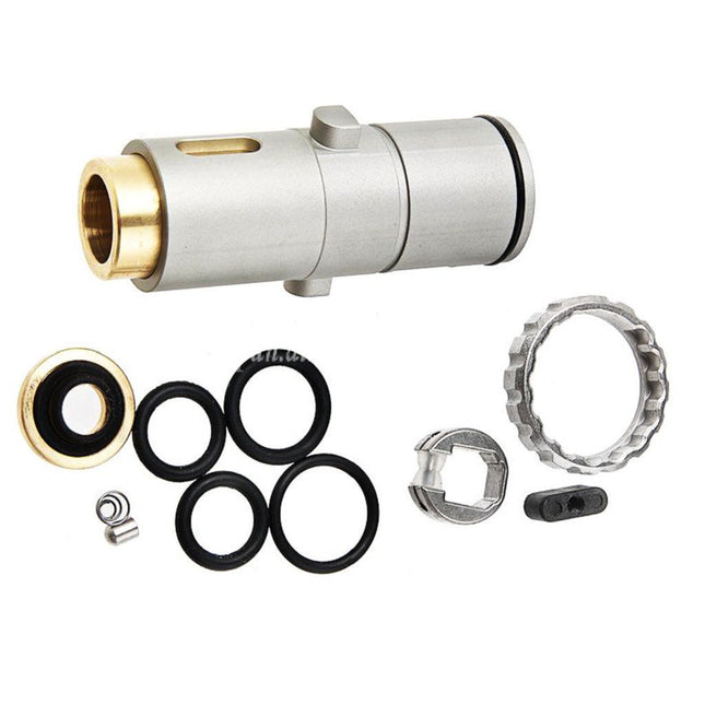 ALPHA PARTS CNCステンレススチール製アンチローテーションホップアップセット Systema PTW G&D DTW Celcius CTW M4ライフル対応