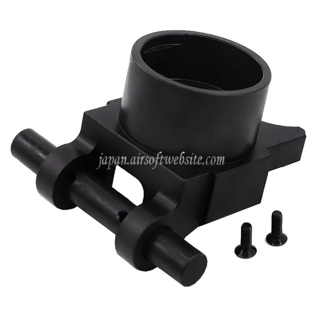 BBT CNCスチール製バイポッドアダプター、VFC M249シリーズGBBマシンガンエアソフトガンに適合