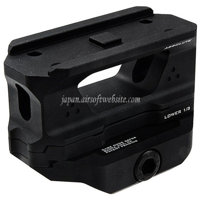 Strike Industries 3ピース ロープロファイル ライザーマウント T1レッドドットスコープ対応