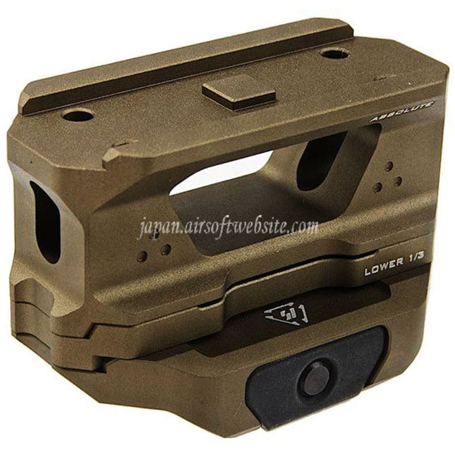 Strike Industries 3ピース ロープロファイル ライザーマウント T1レッドドットスコープ対応