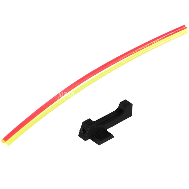 BBT アルミファイバーオプティックフロントサイト 東京マルイ HI-CAPAシリーズGBBピストル用 エアソフトガン