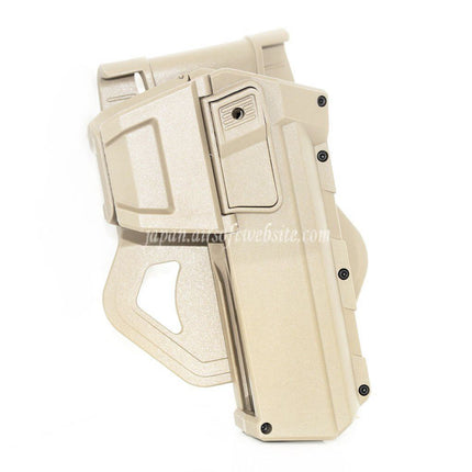 Airsoft Website ポリマー製ハードケース 可動式ホルスター G17 G18C G19ピストル用
