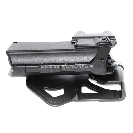 Airsoft Website ポリマー製ハードケース 可動式ホルスター G17 G18C G19ピストル用