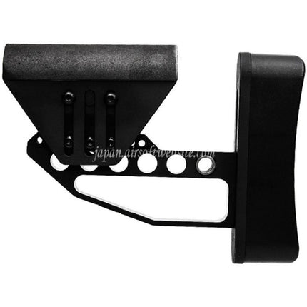 エアソフトウェブサイト M4 M16シリーズ AEGライフル用 軽量アジャスタブルストック (タイプ2) ブラック