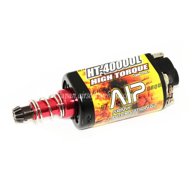 AIP 高トルク ロングタイプモーター（M4、M16、MP5、G3、P90シリーズ、V2ギアボックス、AEGライフル、エアソフトガン用）