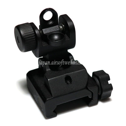 APS 折りたたみ式バトルリアサイト 標準20mm RIS/RASレール搭載のM4/M16 ARシリーズライフルに対応
