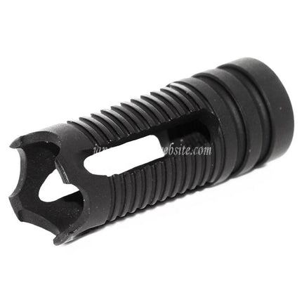 APS ファントム マズルフラッシュハイダー -14mm 逆ネジバレル ライフル用 ブラック