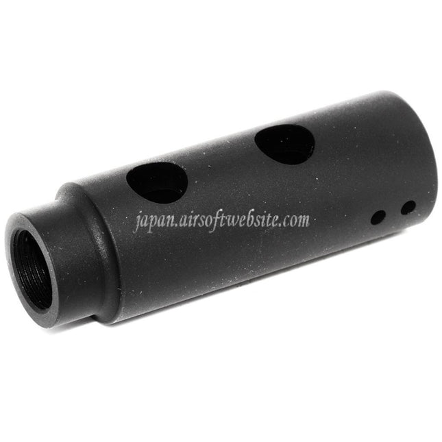 APS ミニ Yコンプ マズルフラッシュハイダー +14mm 正ネジバレル ライフル用 ブラック
