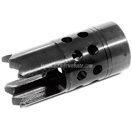 APS 鉄筋カッター フラッシュハイダー +14mm 時計回りネジ式バレル ライフル エアソフトガン