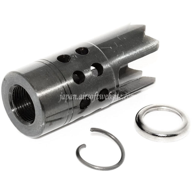 APS 鉄筋カッター フラッシュハイダー +14mm 時計回りネジ式バレル ライフル エアソフトガン