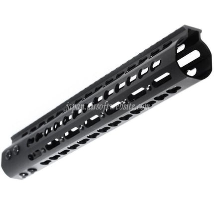 Airsoft Website CNCアルミ製 13.5インチ Keymod RASハンドガードレールシステム M4/M16シリーズ AEGライフル用 ブラック