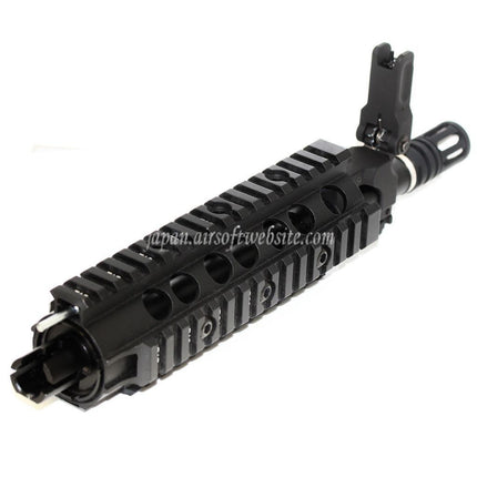 E&C CNCアルミ RASフロントセットハンドガードレールシステム SR16 M4 M16シリーズ AEGライフル用 ブラック