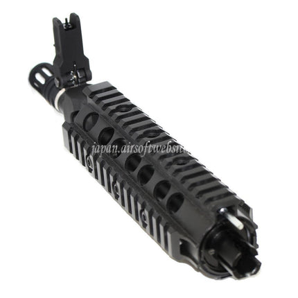 E&C CNCアルミ RASフロントセットハンドガードレールシステム SR16 M4 M16シリーズ AEGライフル用 ブラック