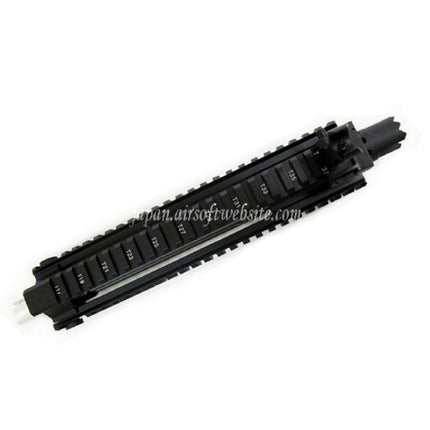 E&C CNCアルミ MK110 RASフロントセットハンドガードレールシステム 9.5インチアウターバレル付き M4 M16 M4A1シリーズ AEGライフル用 ブラック