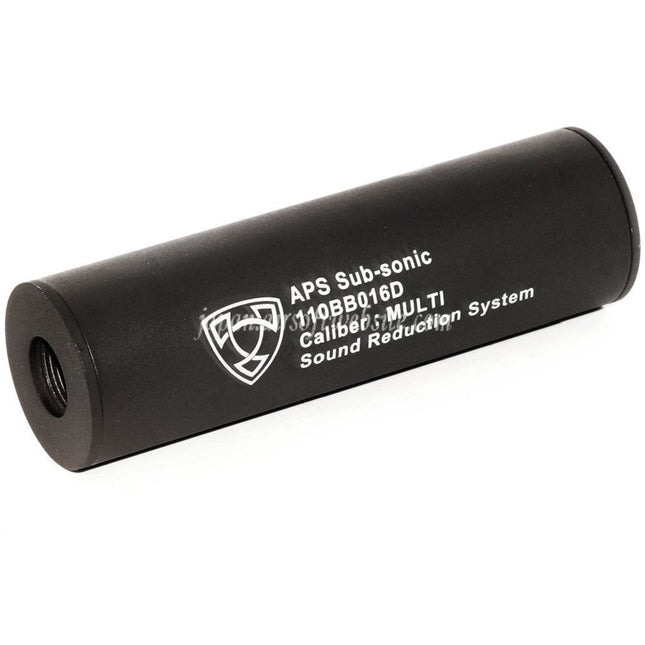 APS 110mm アルミサイレンサーサプレッサーバレルエクステンション -14mm CCW 反時計回り / +14mm CW 時計回り スレッド